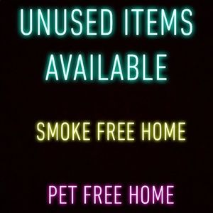 Most of my closet has unused items. Make an offer!